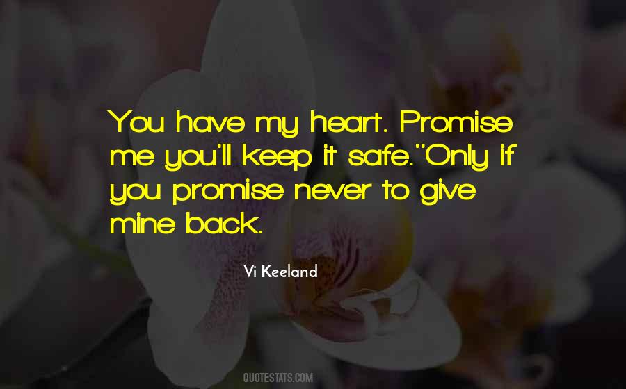 Promise Me Sayings #529183