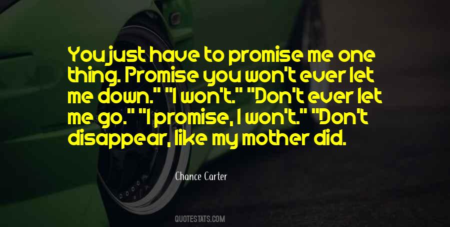 Promise Me Sayings #817021