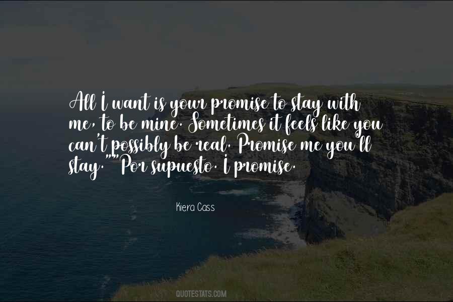 Promise Me Sayings #895378