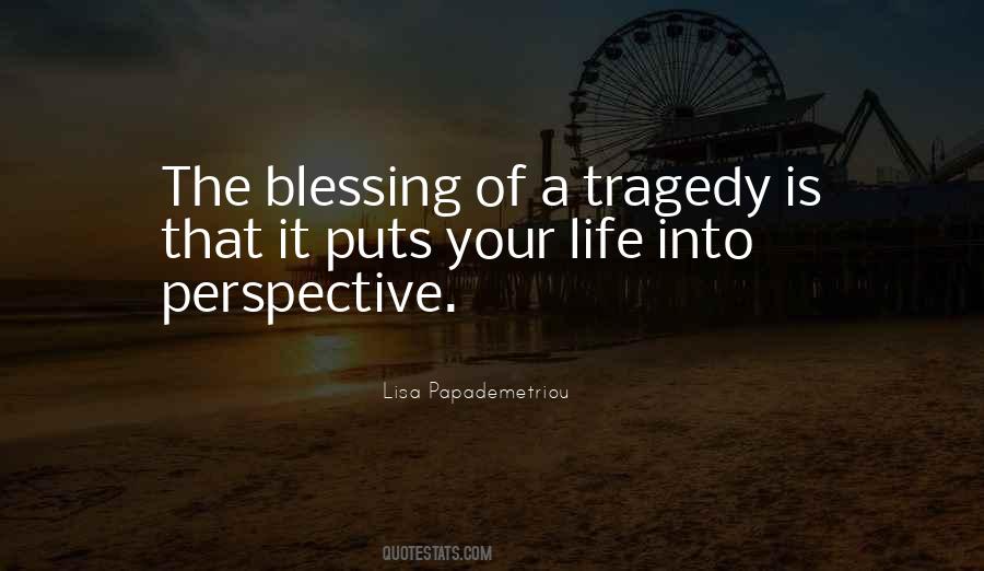 Life Perspective Sayings #30767