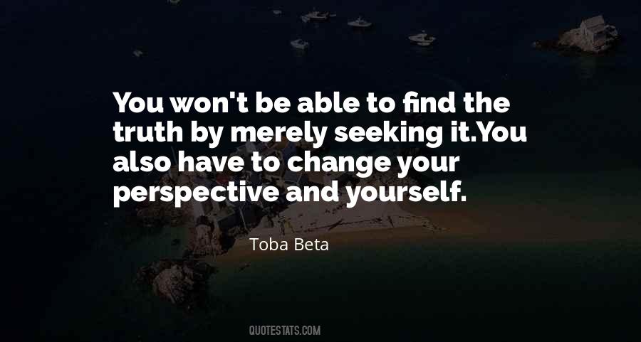 Change Perspective Sayings #1208124