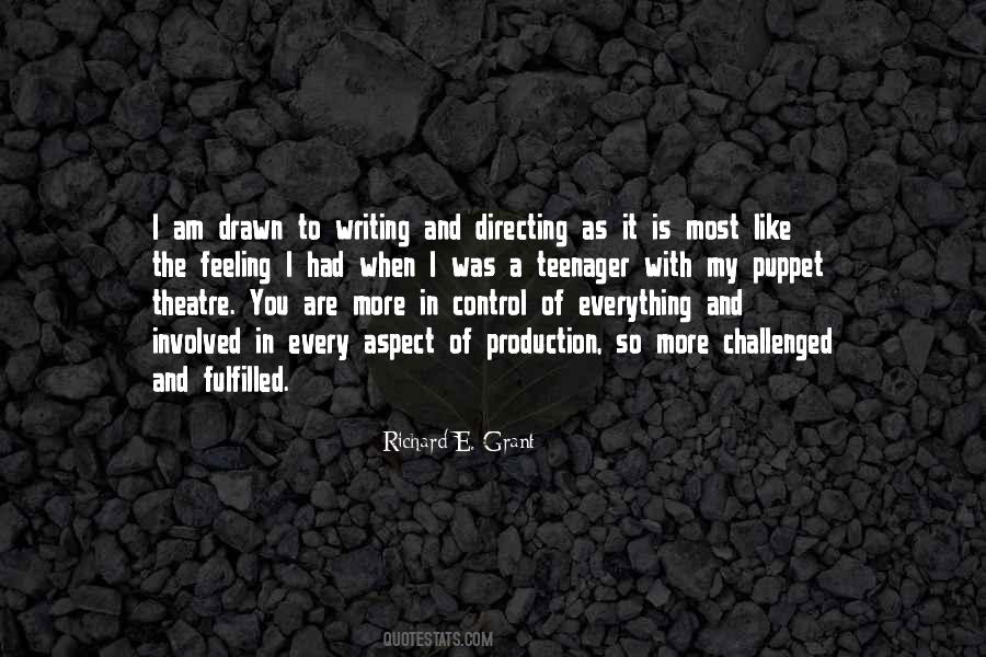 Quotes About Directing Theatre #1512730