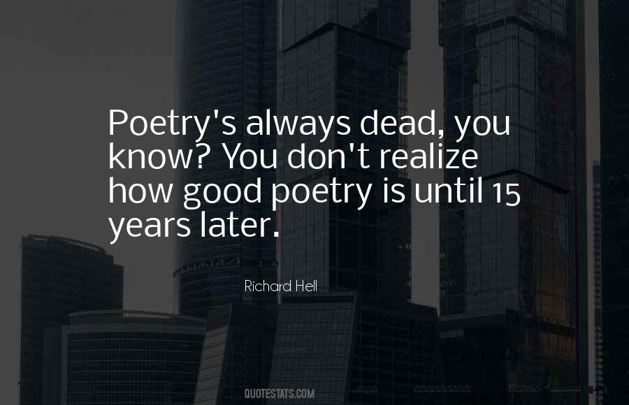 Good Poetry Sayings #1340320