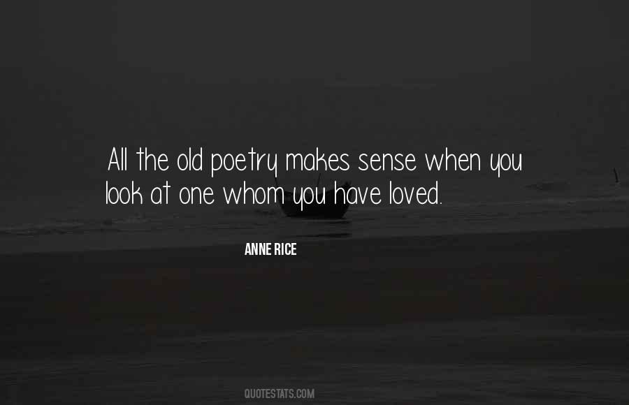 Old Poetry Sayings #1802607