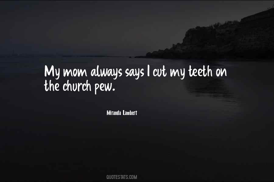 Church Pew Sayings #1534538