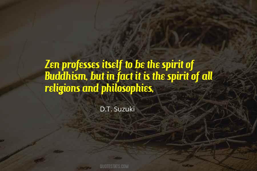 Zen Philosophy Sayings #64514
