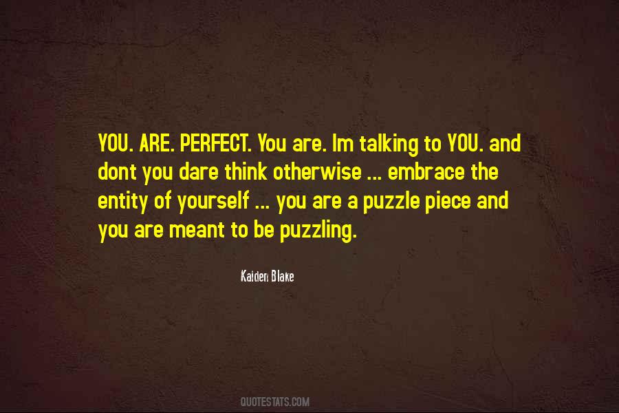 Puzzle Piece Sayings #708345