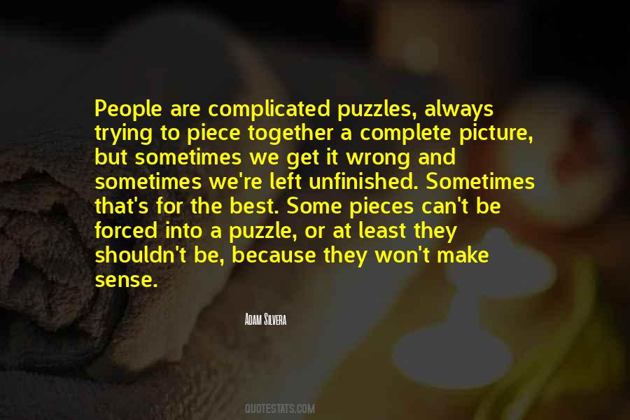 Puzzle Piece Sayings #997515