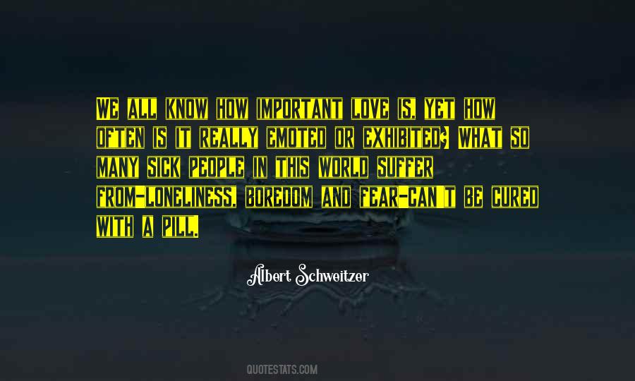 Quotes About Sick People #1833582