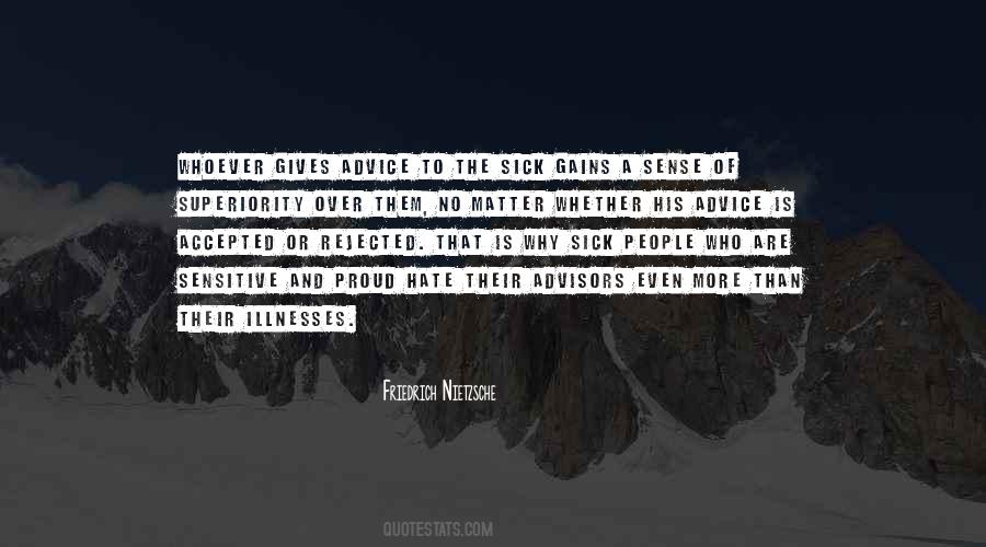 Quotes About Sick People #553767