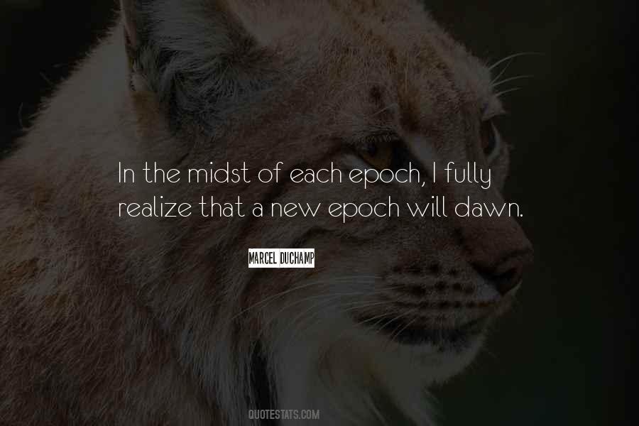 Quotes About Epoch #508725