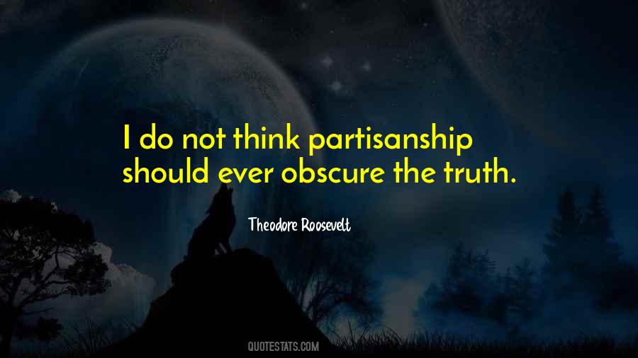 Quotes About Partisanship #995707