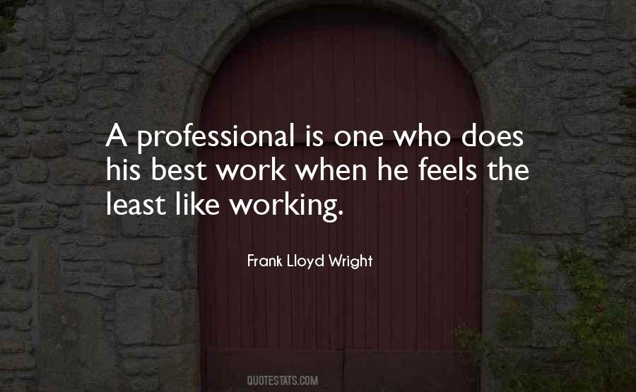 Best Professional Sayings #163477