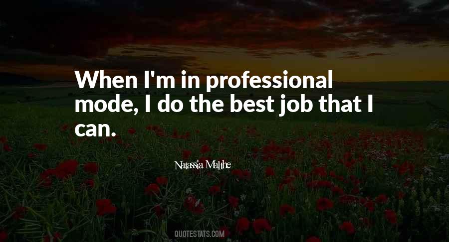 Best Professional Sayings #1820033