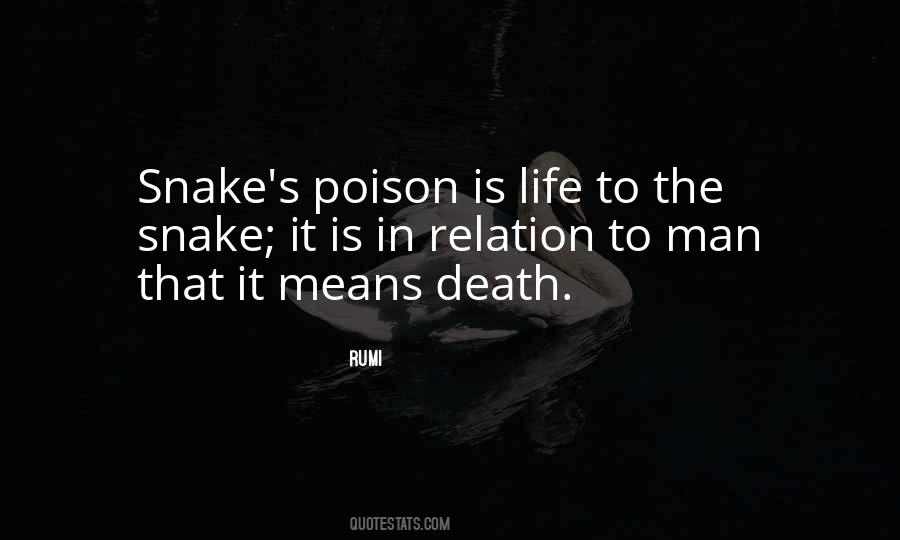 Poison Snake Sayings #808700