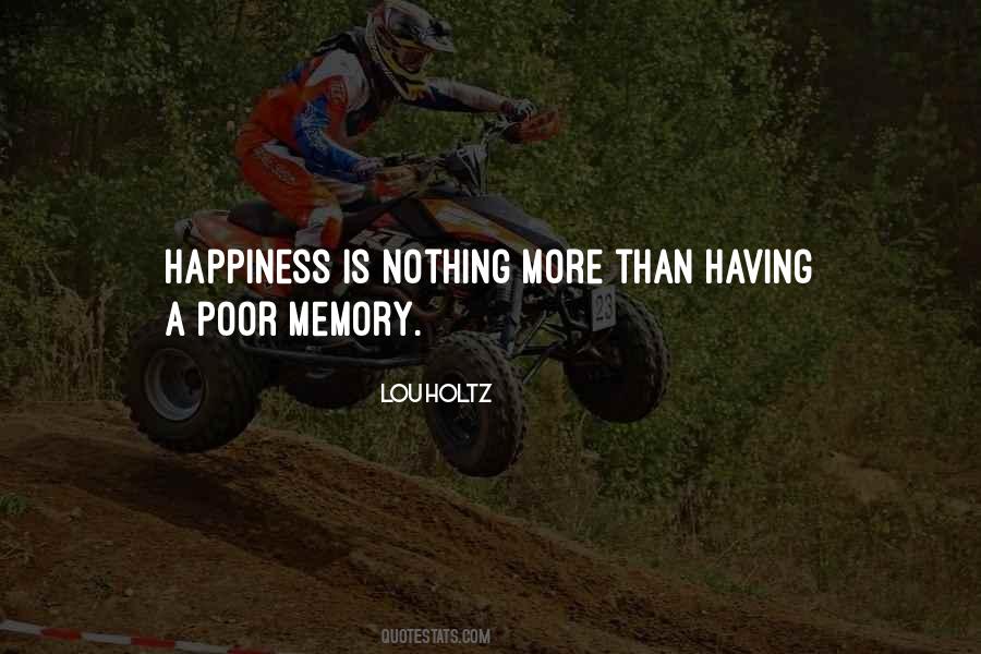 Poor Memory Sayings #1791807