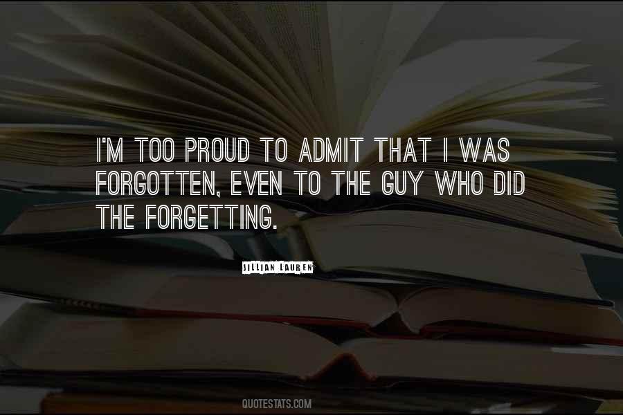 Too Proud Sayings #441960