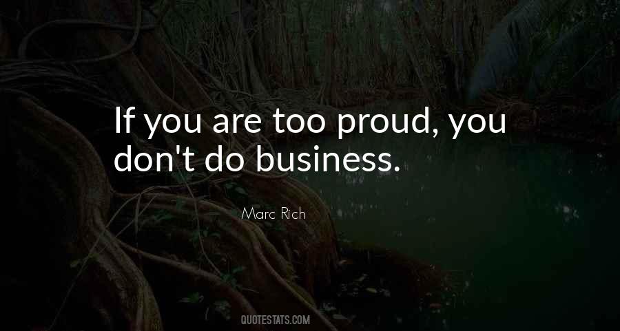 Too Proud Sayings #768808