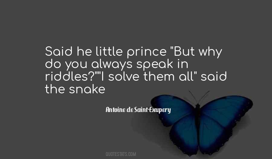 Little Prince Sayings #319910