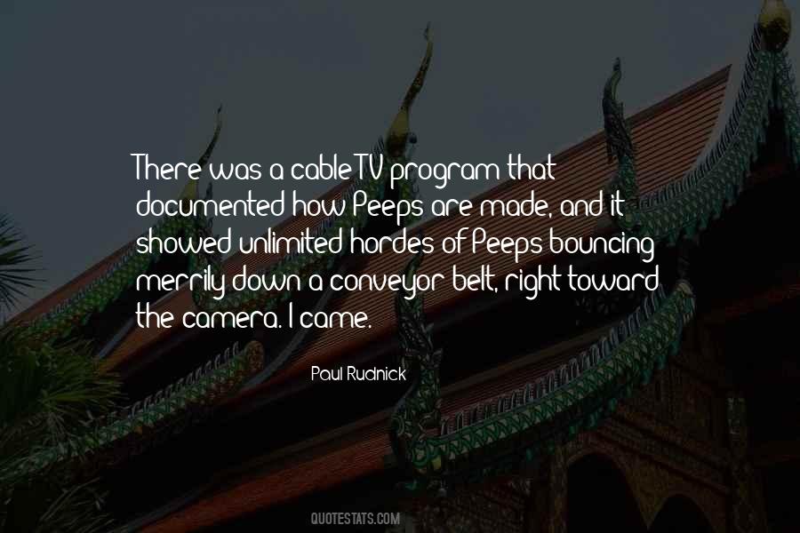 Tv Program Sayings #957215
