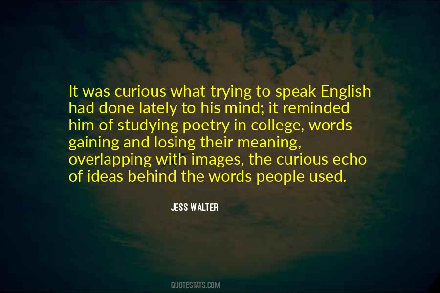 Quotes About To Speak English #1867493