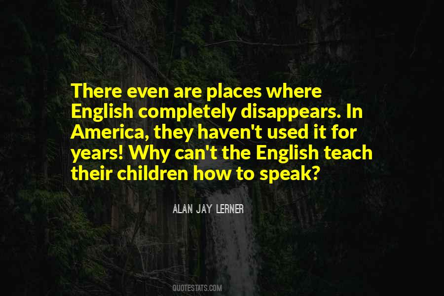 Quotes About To Speak English #635139