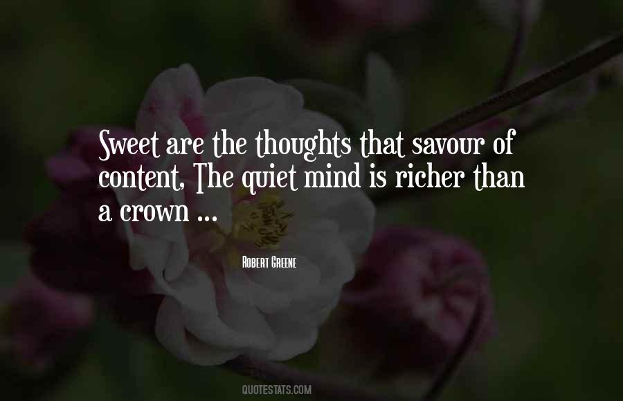 Quiet Mind Sayings #779970