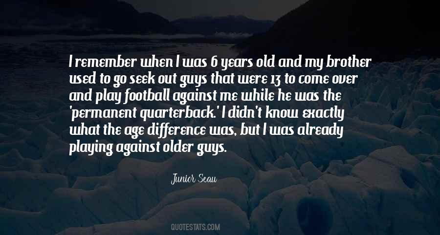 Football Quarterback Sayings #255613