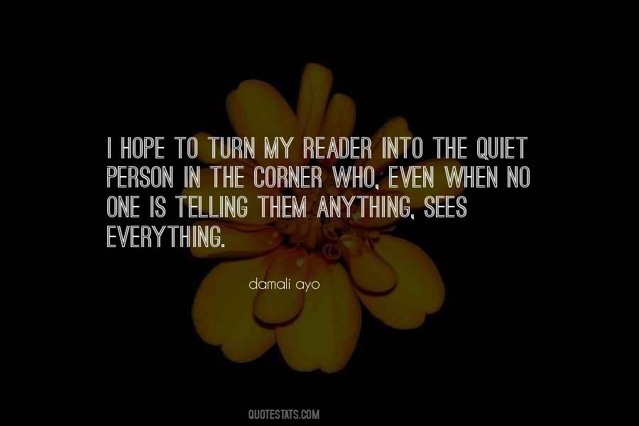 Quiet Person Sayings #1004752