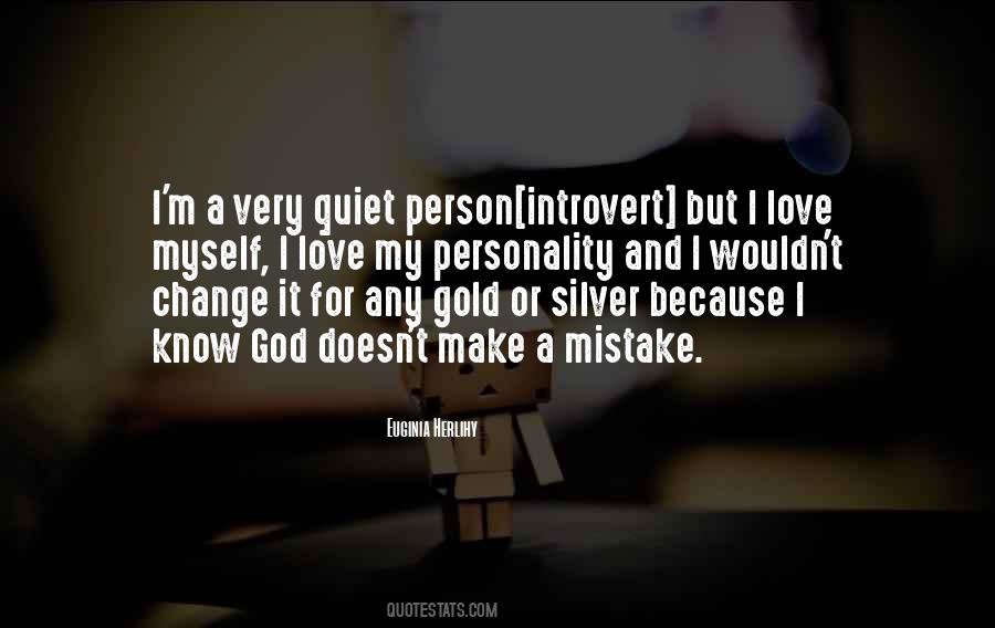 Quiet Person Sayings #127576