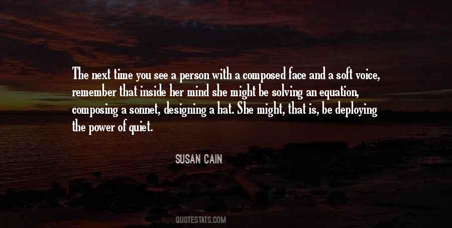 Quiet Person Sayings #14068