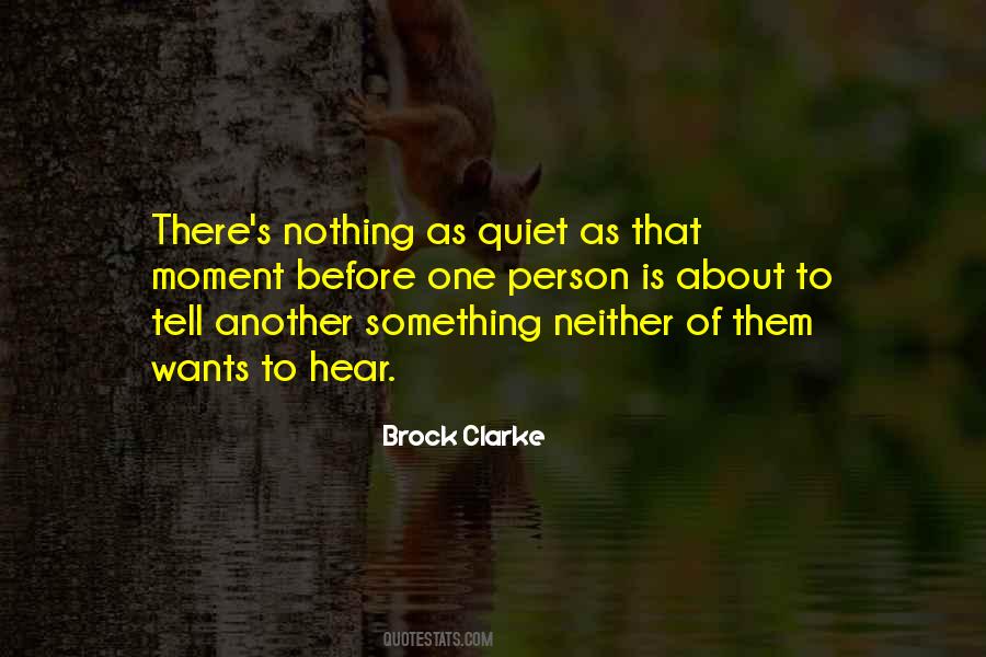 Quiet Person Sayings #334585