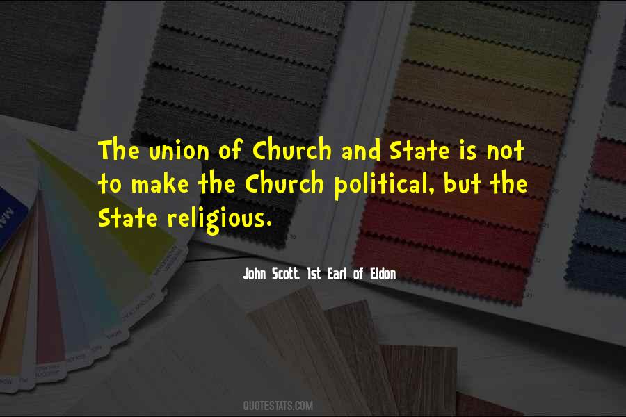 Quotes About State And Church #342046