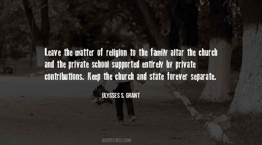 Quotes About State And Church #509537