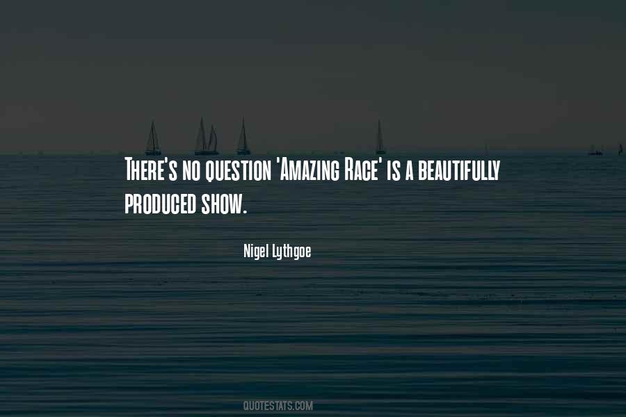 Amazing Race Sayings #1685689