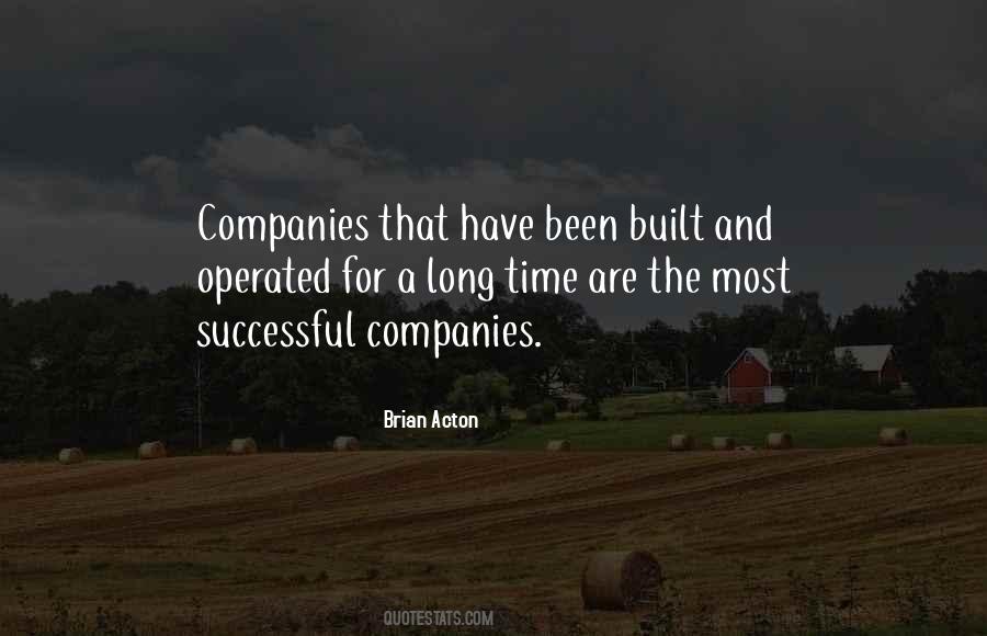 Quotes About Successful Companies #1805496