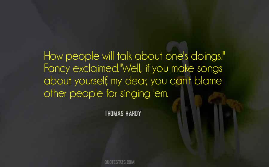 Quotes About Blame Yourself #677851