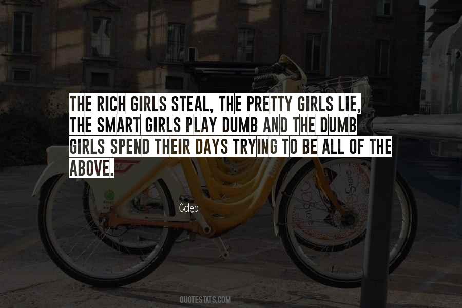 Rich Girl Sayings #798930