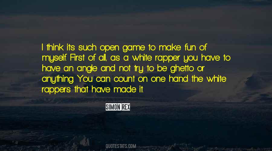 The Game Rapper Sayings #442267