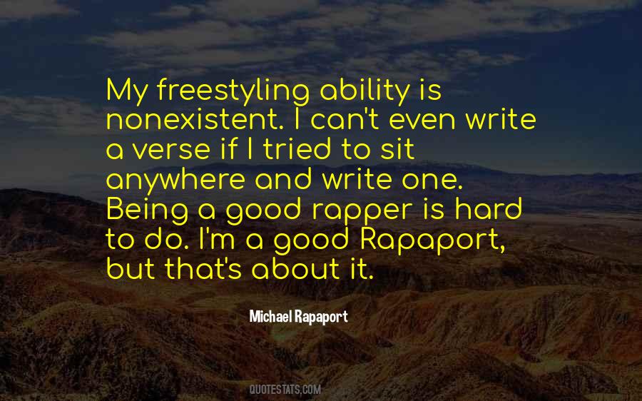 Good Rapper Sayings #1008582