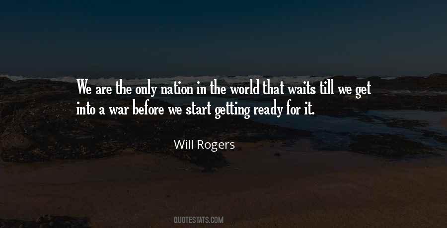 Ready For War Sayings #1330552