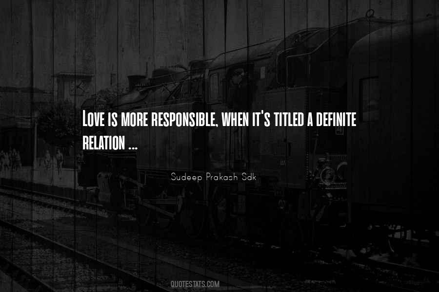 Love Relation Sayings #124740 Love Relation Sayings #124740