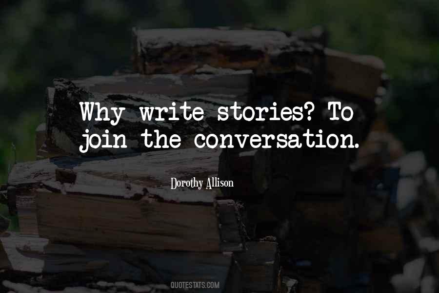 Quotes About Writing Stories #10518