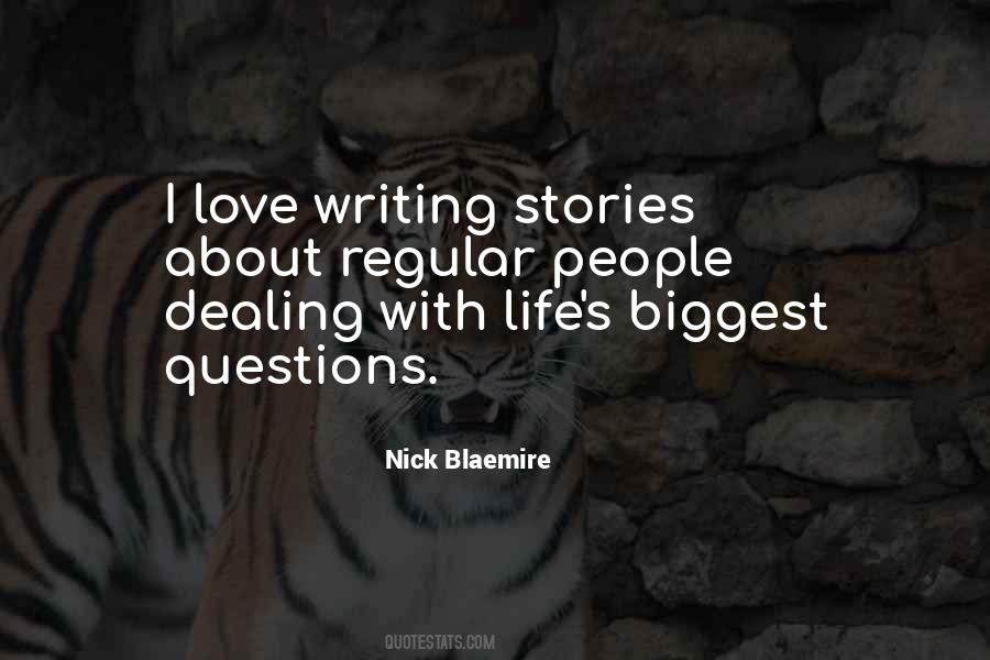 Quotes About Writing Stories #1670154