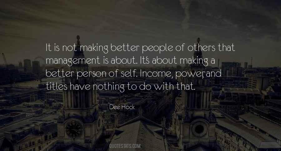 Quotes About Better Person #1180520