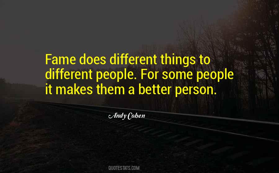 Quotes About Better Person #1237881