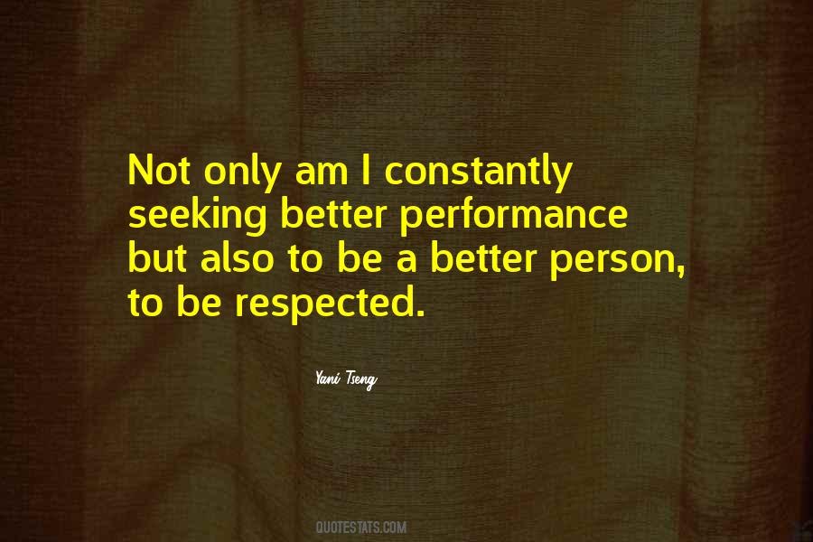 Quotes About Better Person #1263127