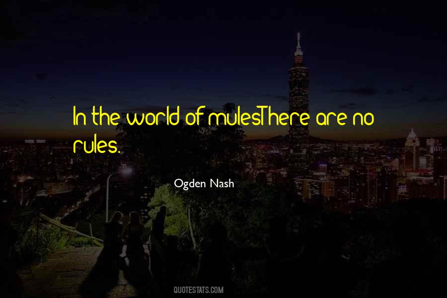 No Rules Sayings #1280228