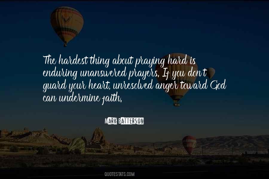 Quotes About Unanswered Prayers #1293209