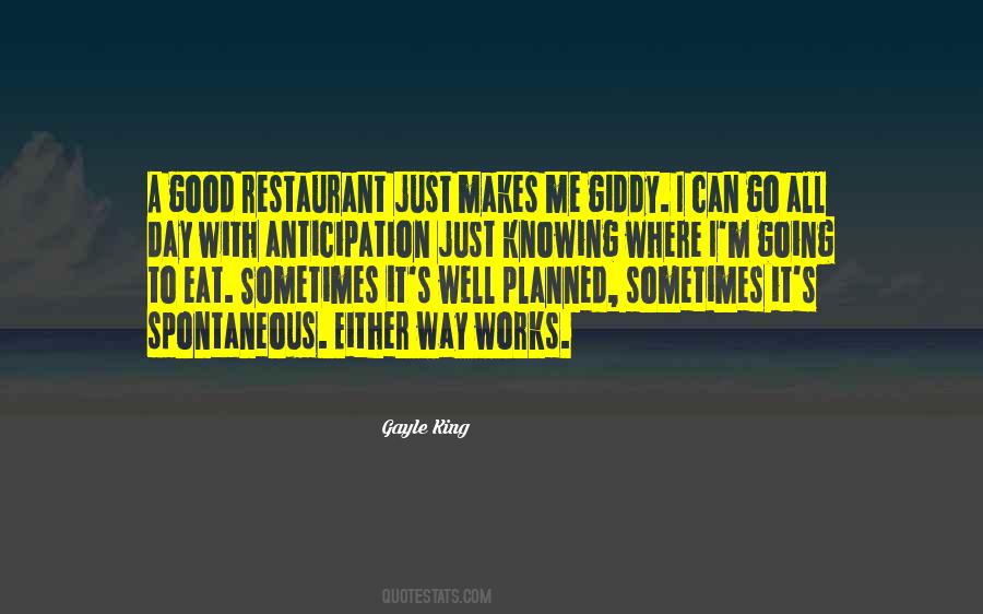 Best Restaurant Sayings #100996